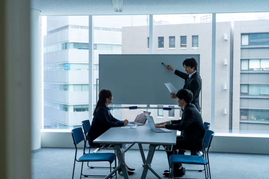 企業の制作相談イメージ